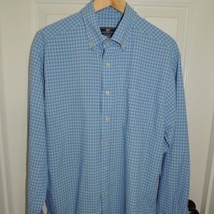Vineyard Vines  Men's M Blue Plaid Button Down